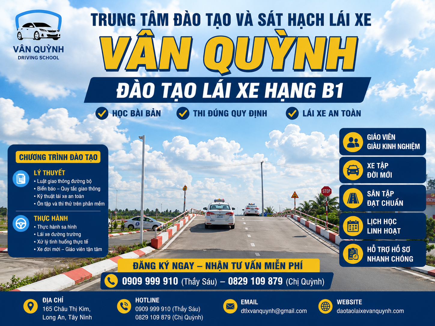 Học thực hành lái xe hạng B1